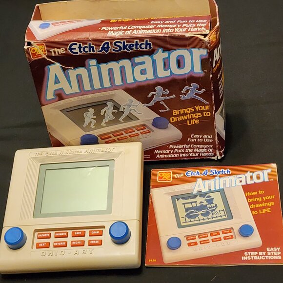 The Etch-A-Sketch Animator 1986 Ohio Art Company Vintage, Tested Working - Picture 1 of 16